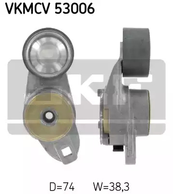 Ролик SKF VKMCV 53006